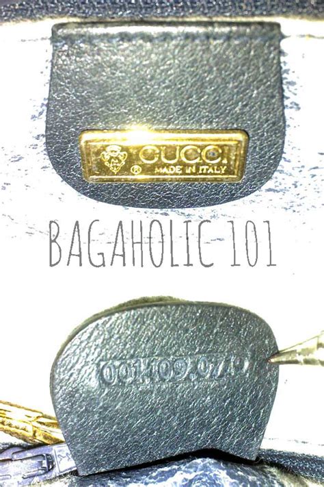 vintage gucci bag tags